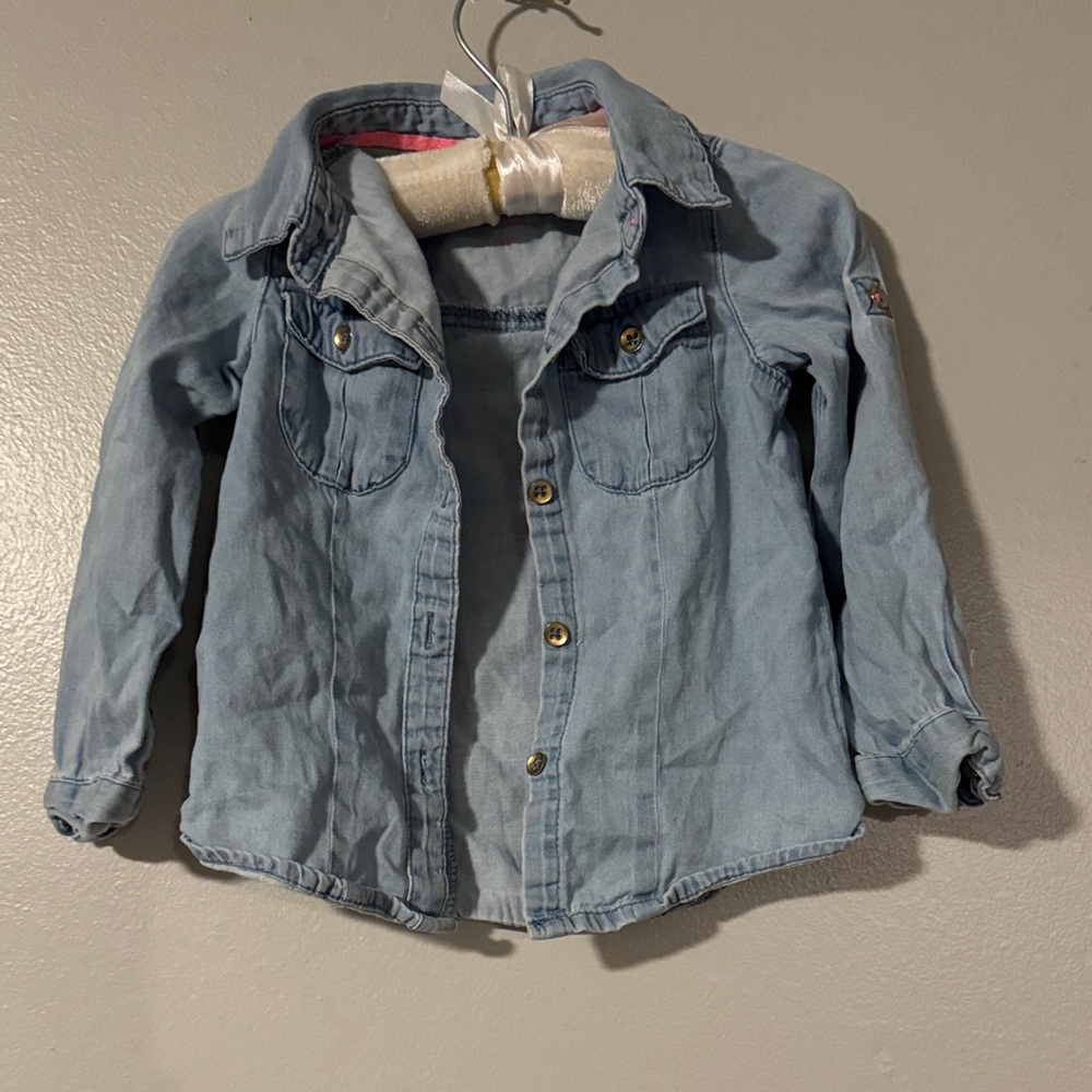 Classic Light Blue Kids Jean Jacket
